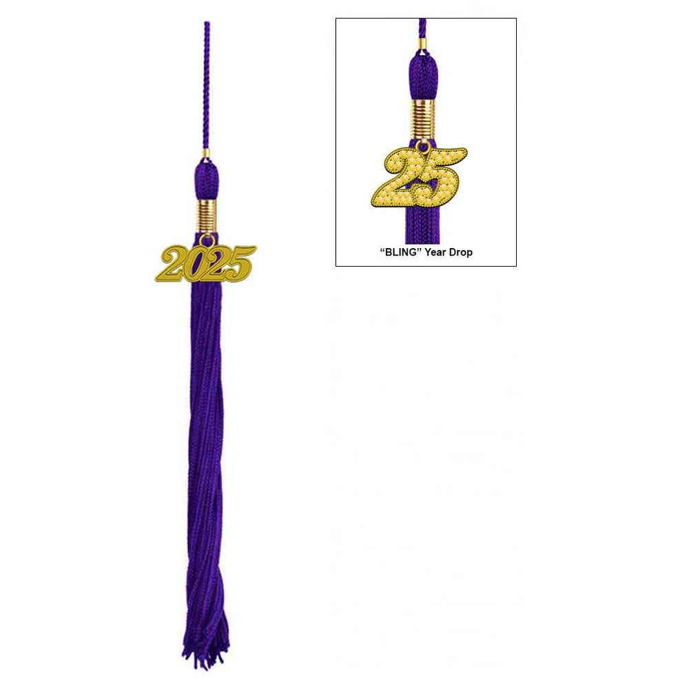 Matte Purple Kindergarten/Preschool Cap & Tassel - Graduation Seller