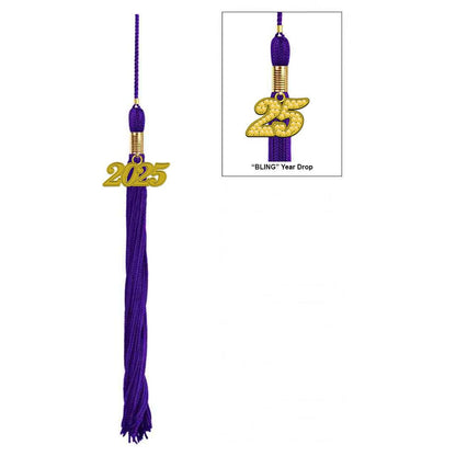 Matte Purple Kindergarten/Preschool Cap & Tassel - Graduation Seller