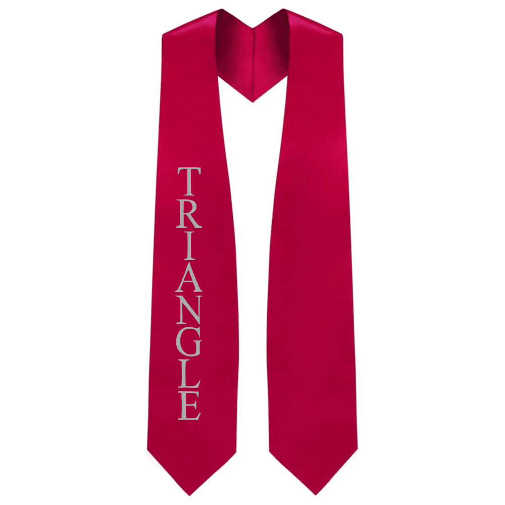 Triangle Greek Lettered Stole - Graduation Seller