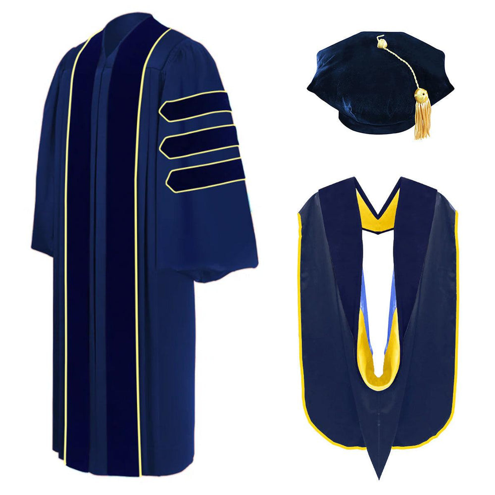 Doctoral Regalia Package for UC Merced Graduation - Graduation Seller