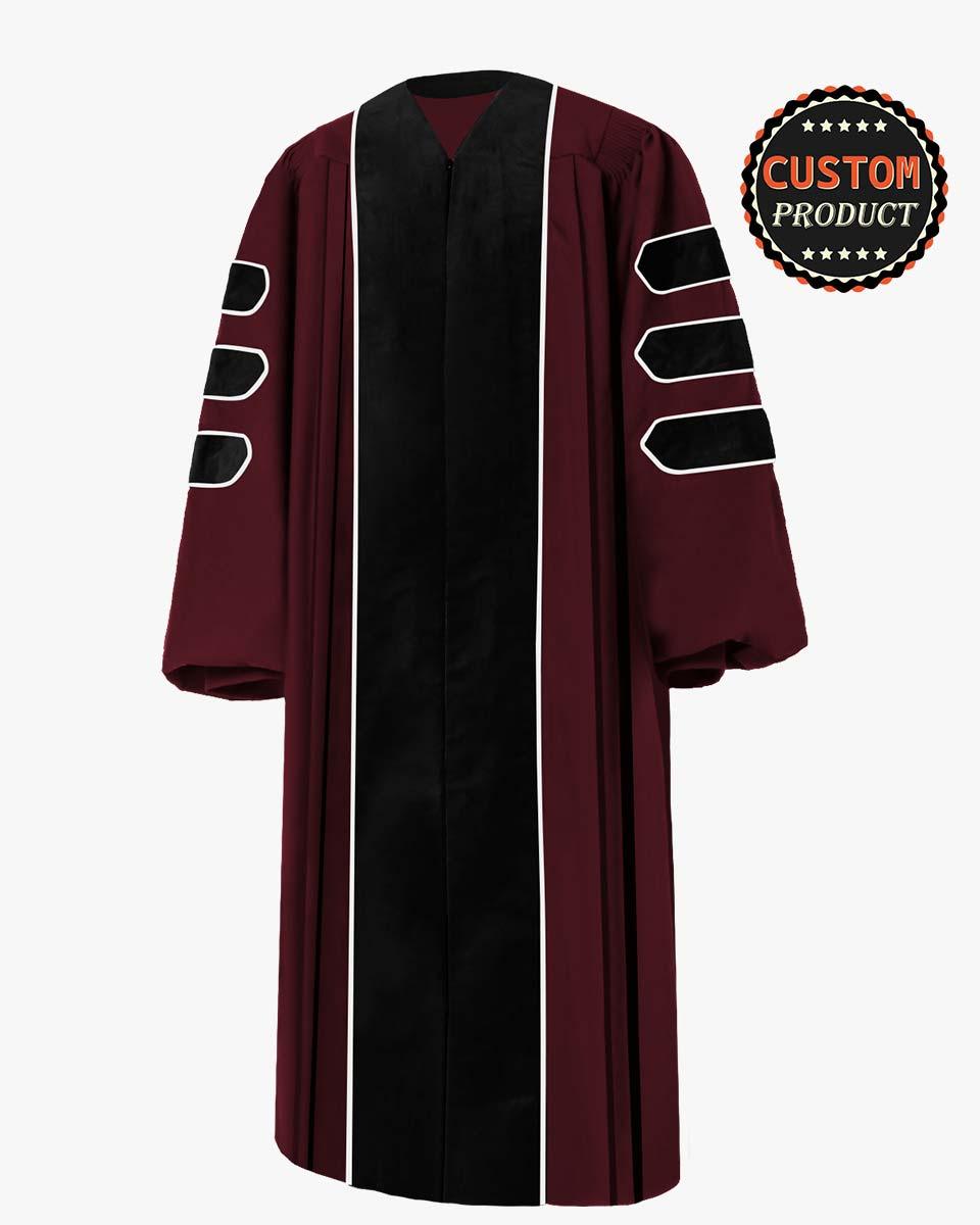 University of Massachusetts Amherst Doctoral Regalia Graduation Gown - Graduation Seller