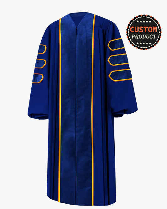 University of Tulsa Doctoral Regalia Graduation Gown - Graduation Seller