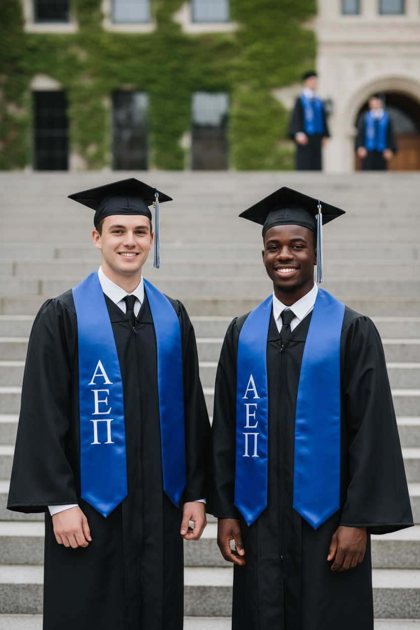 Alpha Epsilon Pi Greek Lettered Stole