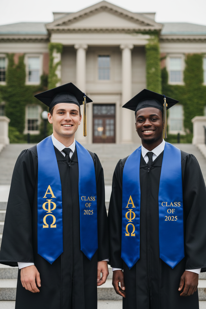Alpha Phi Omega Stole with Year