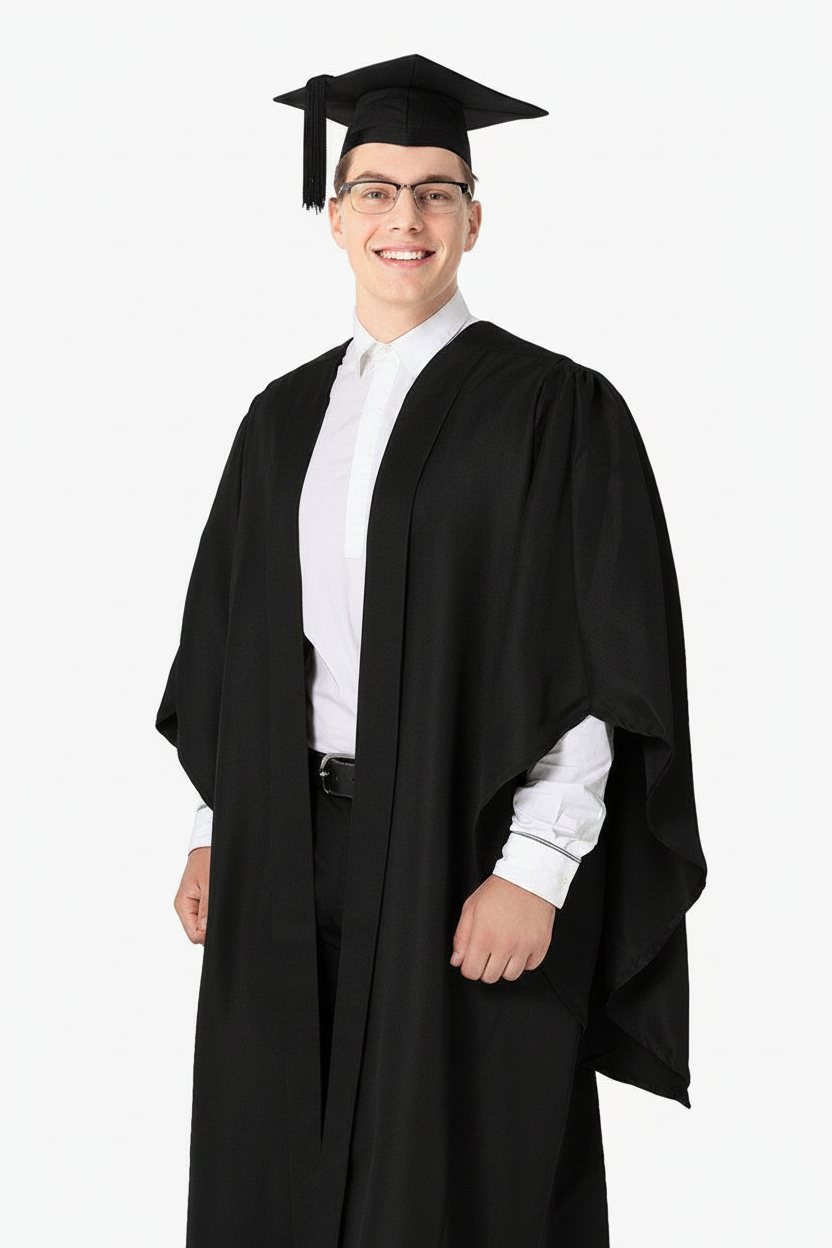 B2 UK British Deluxe Fluted Bachelor Gown