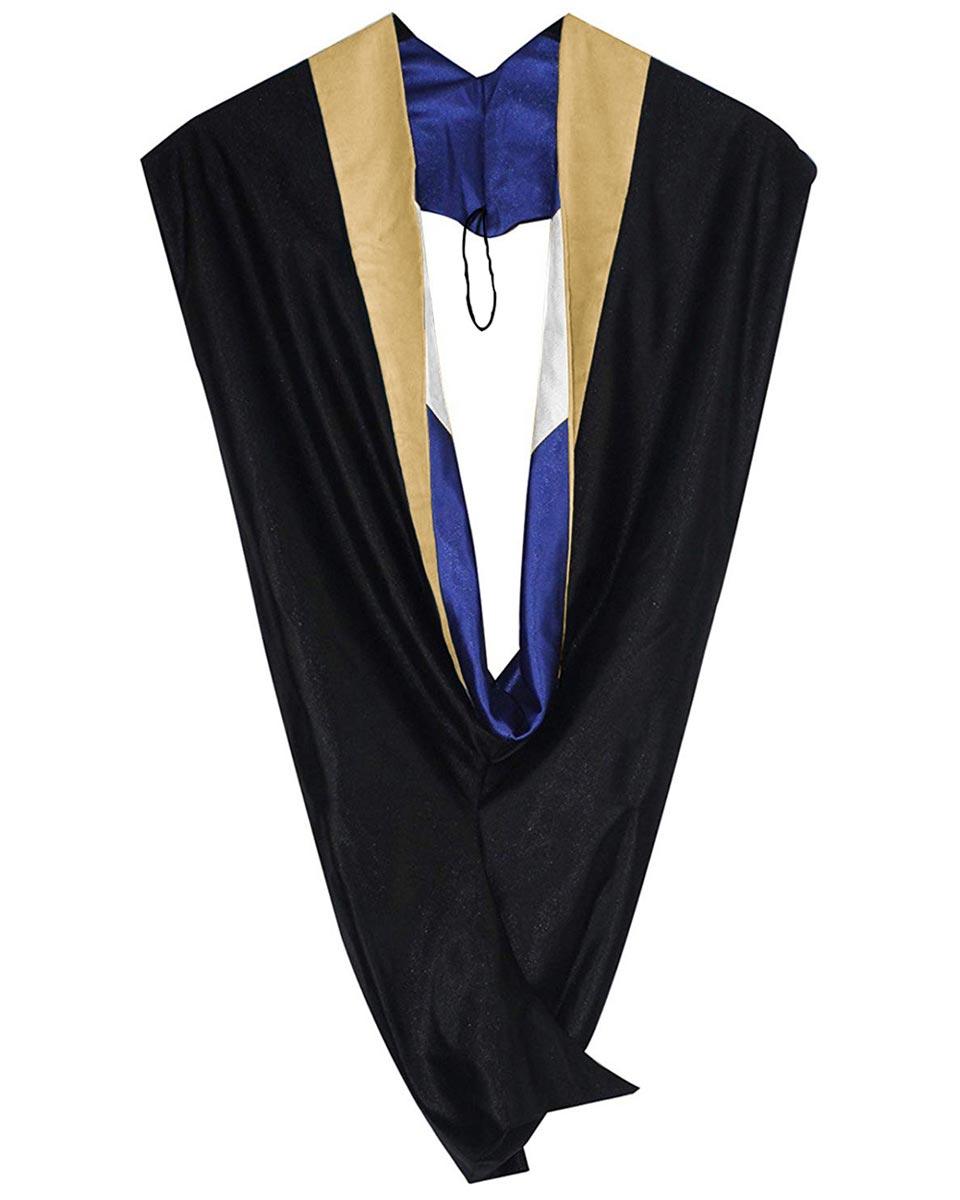 Deluxe Bachelor Hood - 15 Color Combinations Available - Graduation Seller