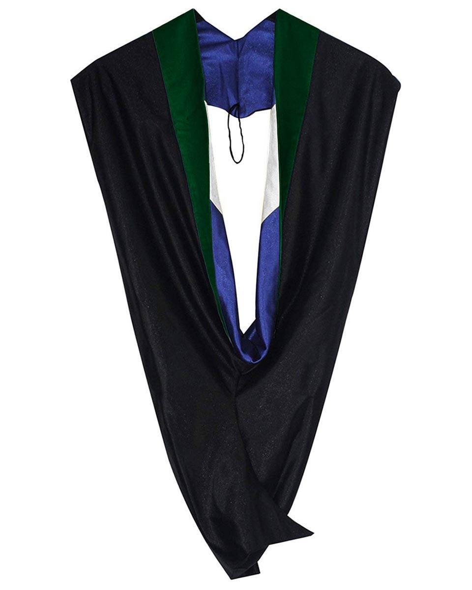 Deluxe Bachelor Hood - 15 Color Combinations Available - Graduation Seller