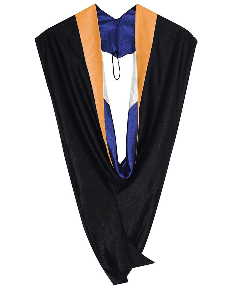 Deluxe Bachelor Hood - 15 Color Combinations Available - Graduation Seller