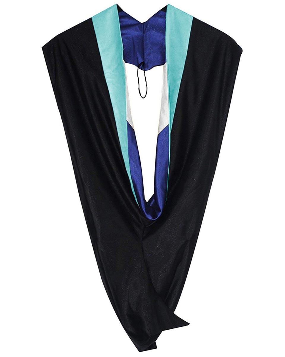 Deluxe Bachelor Hood - 15 Color Combinations Available - Graduation Seller