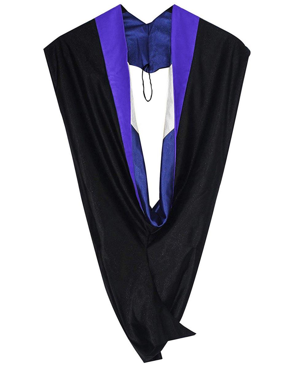 Deluxe Bachelor Hood - 15 Color Combinations Available - Graduation Seller