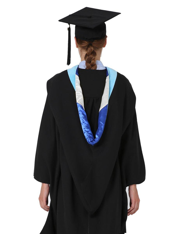 Deluxe Bachelor Graduation Cap Gown Hood Package - Graduation Seller