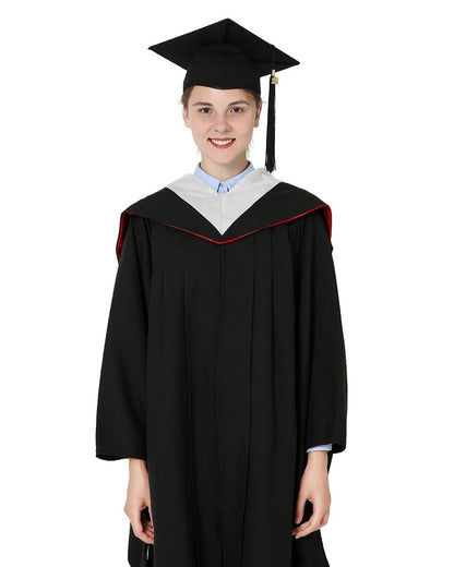 Deluxe Bachelor Hood - 15 Color Combinations Available - Graduation Seller
