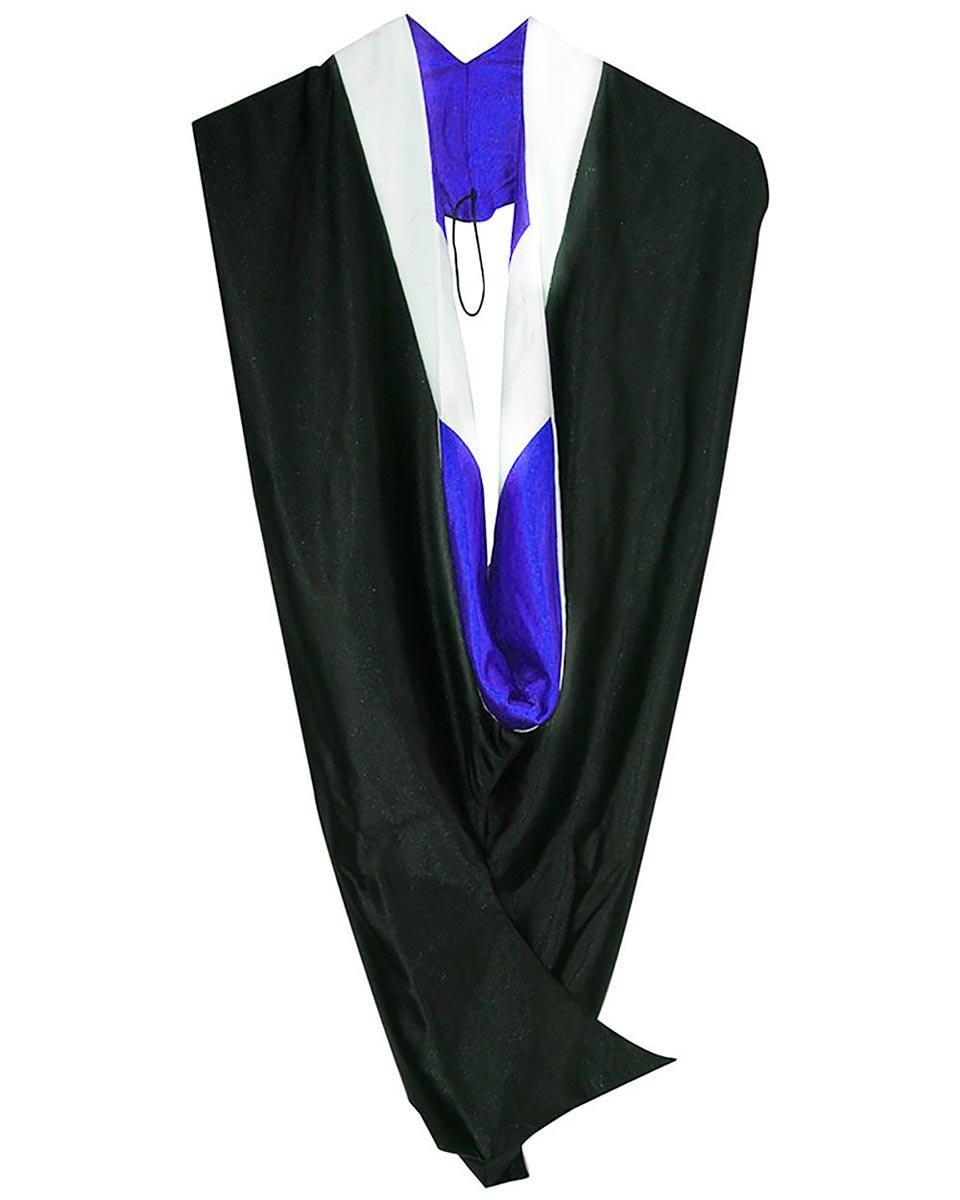 Deluxe Bachelor Hood - 15 Color Combinations Available - Graduation Seller