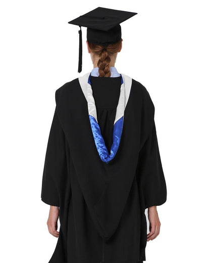 Deluxe Bachelor Hood - 15 Color Combinations Available - Graduation Seller