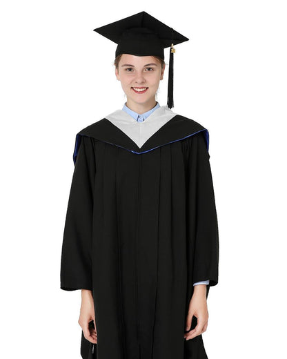 Deluxe Bachelor Hood - 15 Color Combinations Available - Graduation Seller