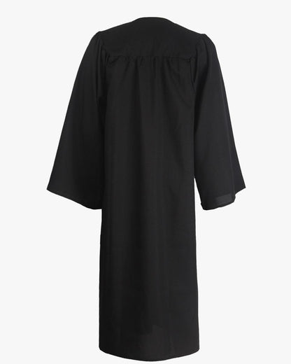 High School Premium Matte Graduation Gown Only - 12 Colors Available - Graduation Seller