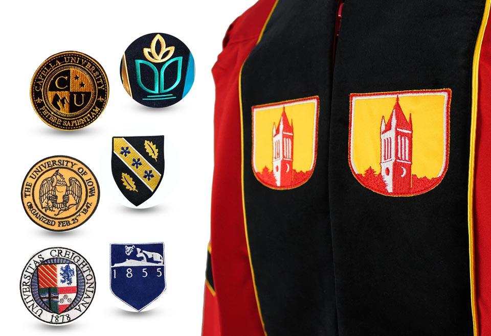 Custom Deluxe Doctoral Gown, Tam & Hood Package - Graduation Seller