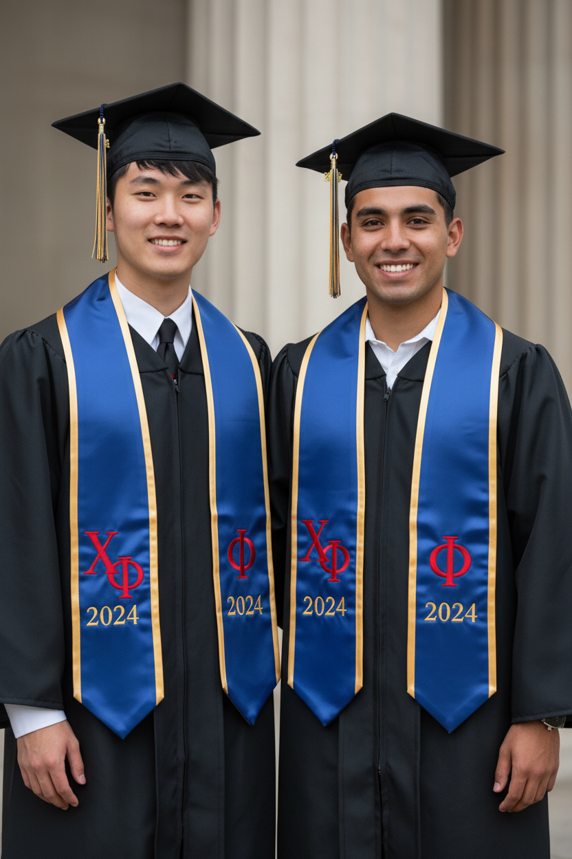 Chi Phi Stole with Year