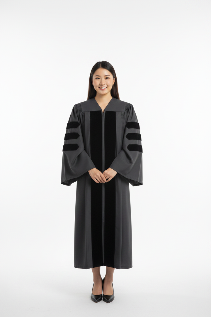 Classic Doctoral Academic Gown 重新生成