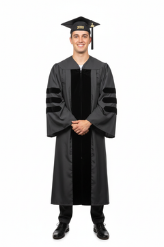 Classic Doctoral Cap & Gown - Academic Regalia