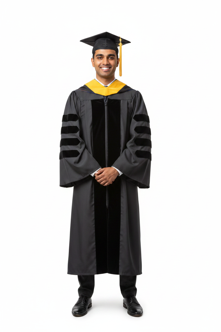 Classic Doctoral Tam Gown Hood Package