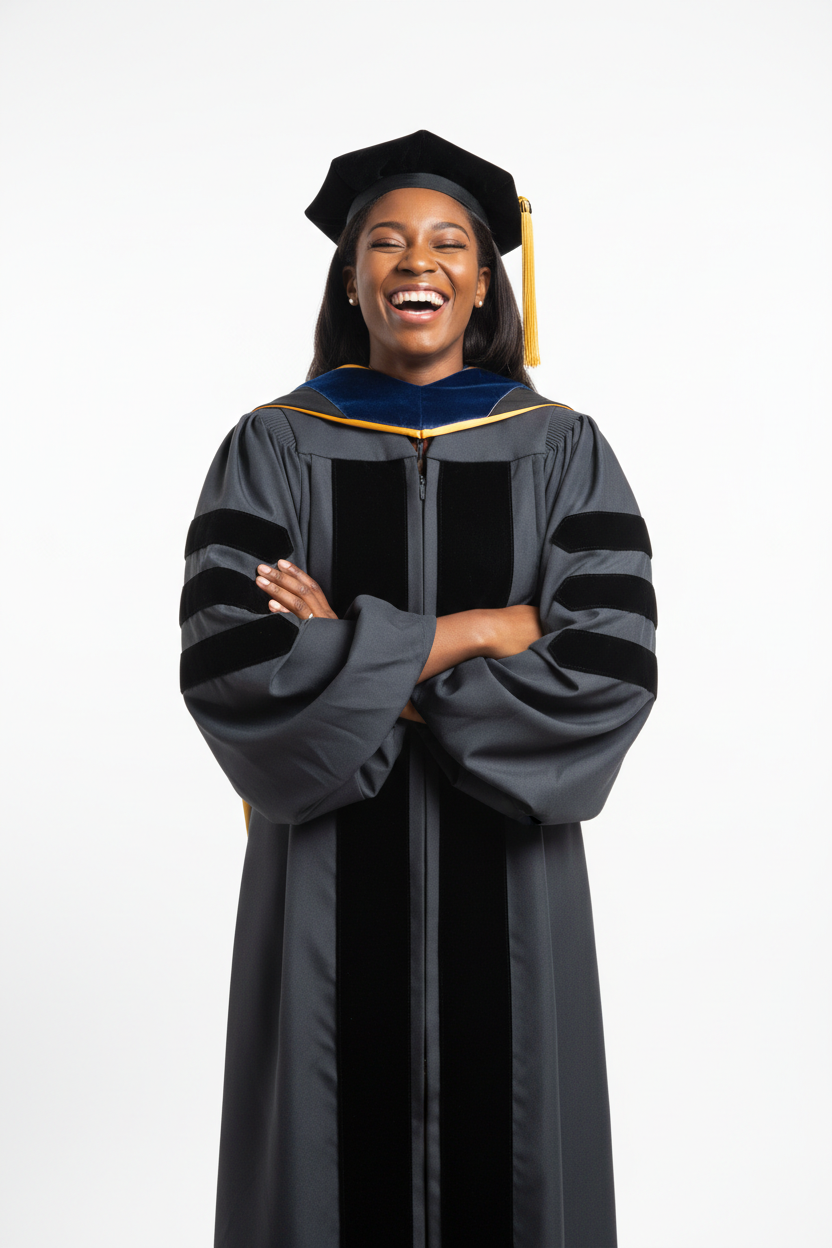 Classic UC San Francisco Doctoral Regalia 模特展示图