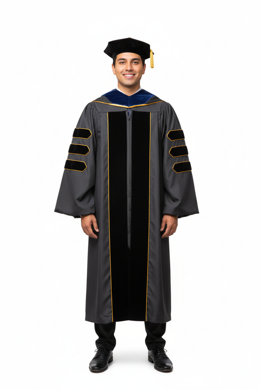 Classic UC Santa Barbara Doctoral Regalia 模特展示图