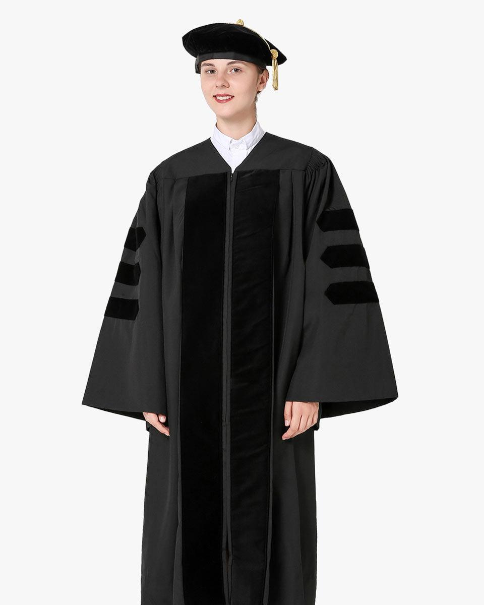 Classic Doctoral Graduation Gown Tam Package - Graduation Seller