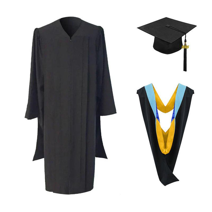 Masters Cap, Gown & Hood Package for UC San Diego Graduation - Graduation Seller