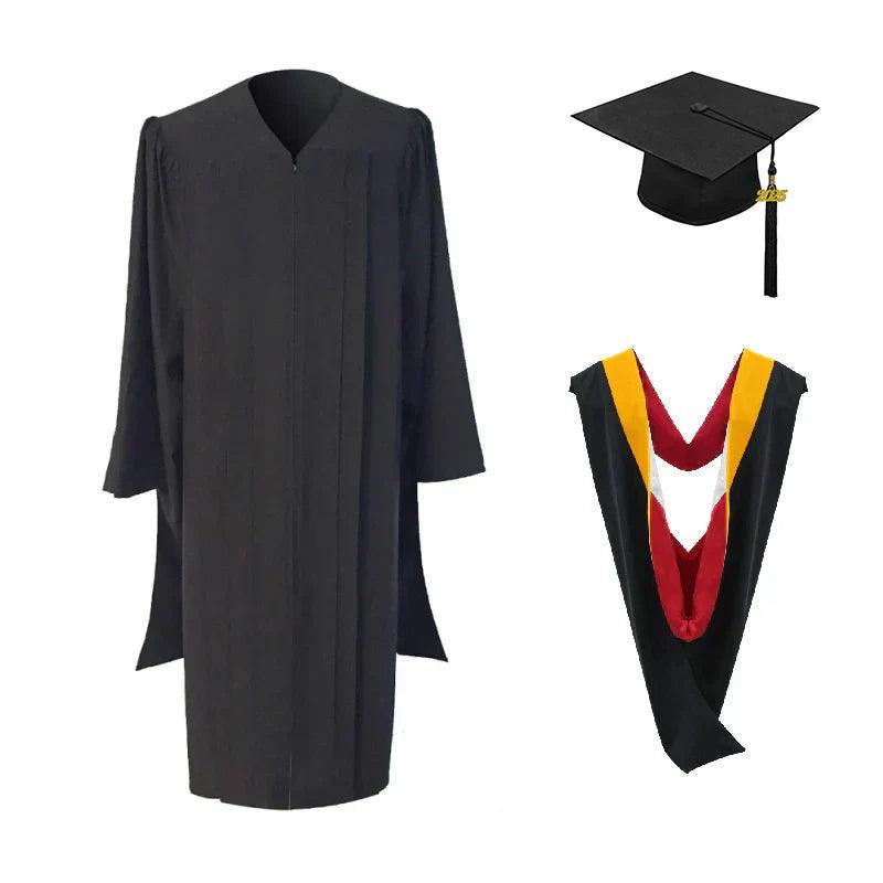Masters Cap, Gown & Hood Package for Cal State Chico Graduation - Graduation Seller