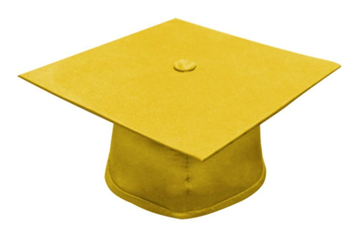 Matte Gold Bachelors Academic Graduation Cap - Graduation Seller