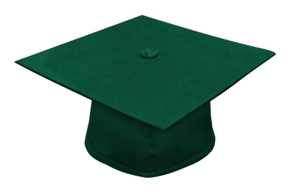 Matte Hunter Bachelors Academic Graduation Cap - Graduation Seller
