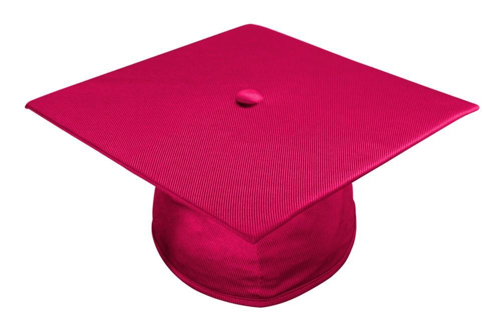 Shiny Red Bachelors Graduation Cap - Graduation Seller