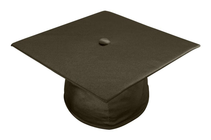 Shiny Brown Bachelors Graduation Cap - Graduation Seller