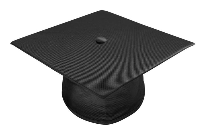 Shiny Black Bachelors Academic Graduation Cap - Graduation Seller