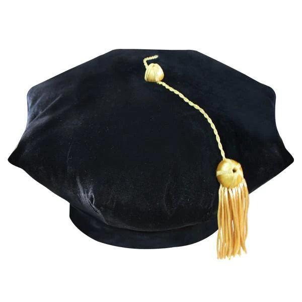 Deluxe Doctorate 4/6/8 Sided Tams - Graduation Seller