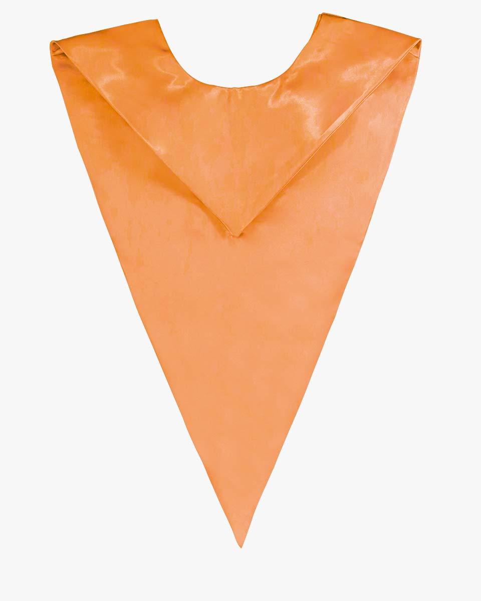 Traditional One Color V Stoles - 10 Colors Available - Graduation Seller