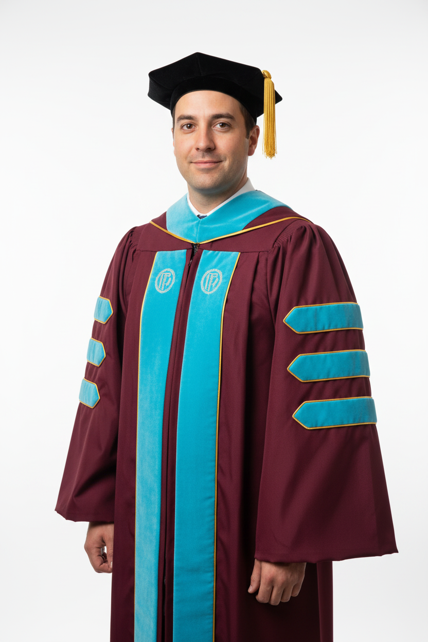 Custom Deluxe Doctoral Gown