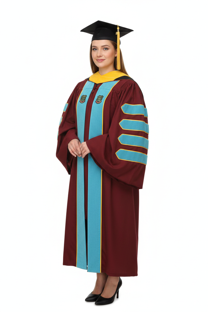 Custom Doctoral Gown Hood Package
