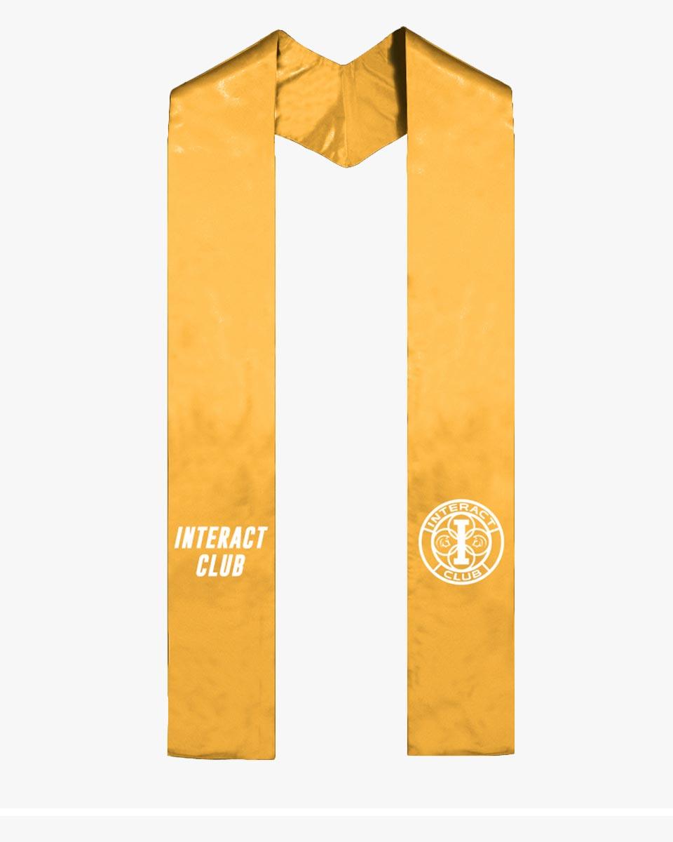 Custom Plain-End Honor Stole - Graduation Seller