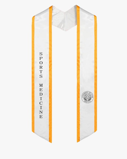 Custom Slanted Honor Stole with Trim - Graduation Seller
