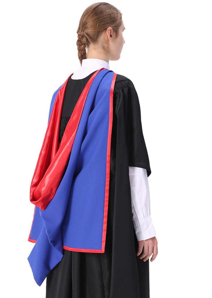 Custom UK British Style Graduation Academic Hood - Graduation Seller