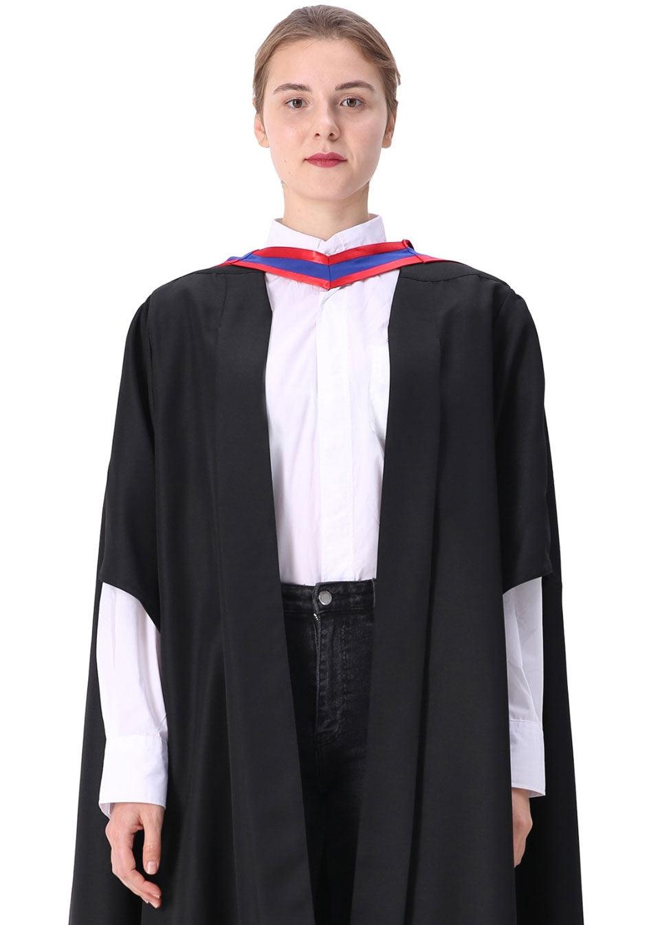 Custom UK British Style Graduation Academic Hood - Graduation Seller