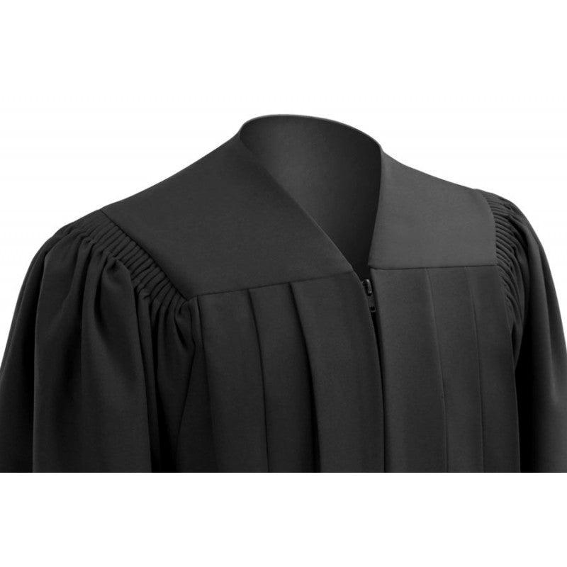 Deluxe Black Bachelors Graduation Cap and Gown - Graduation Seller