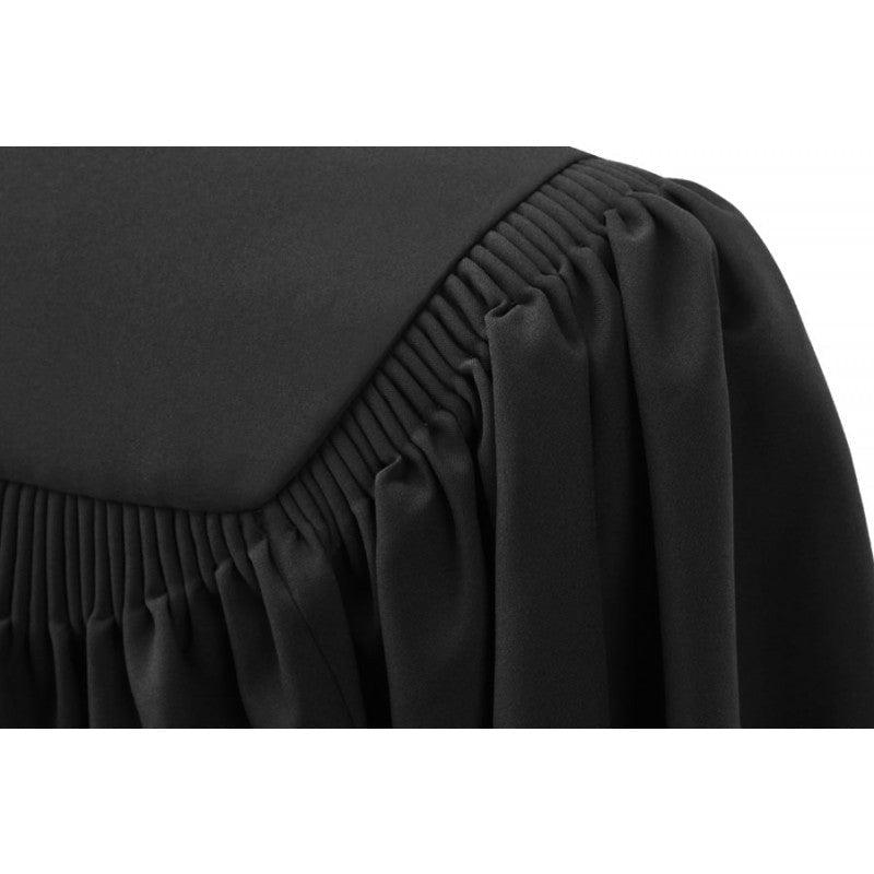 Deluxe Black High School Cap & Gown - Graduation Seller