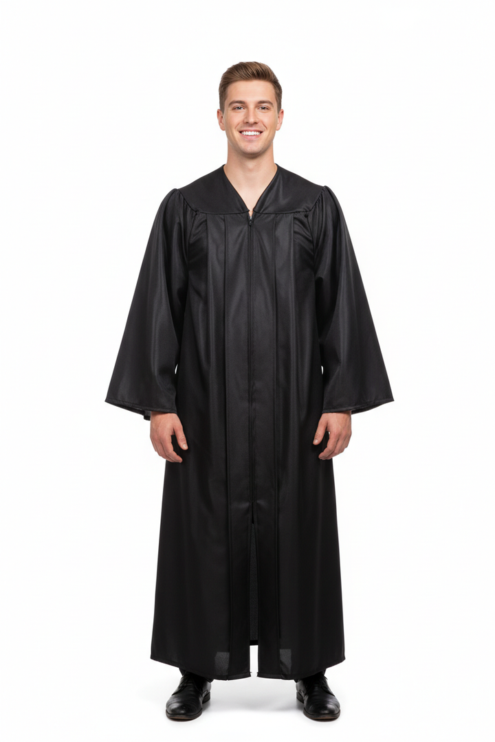 Deluxe Black Bachelors Academic Gown