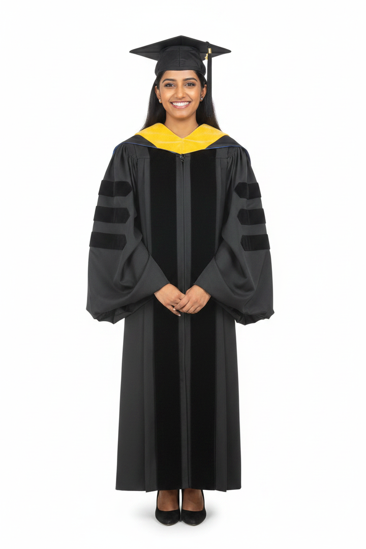 Deluxe Doctorate Gown Hood Package