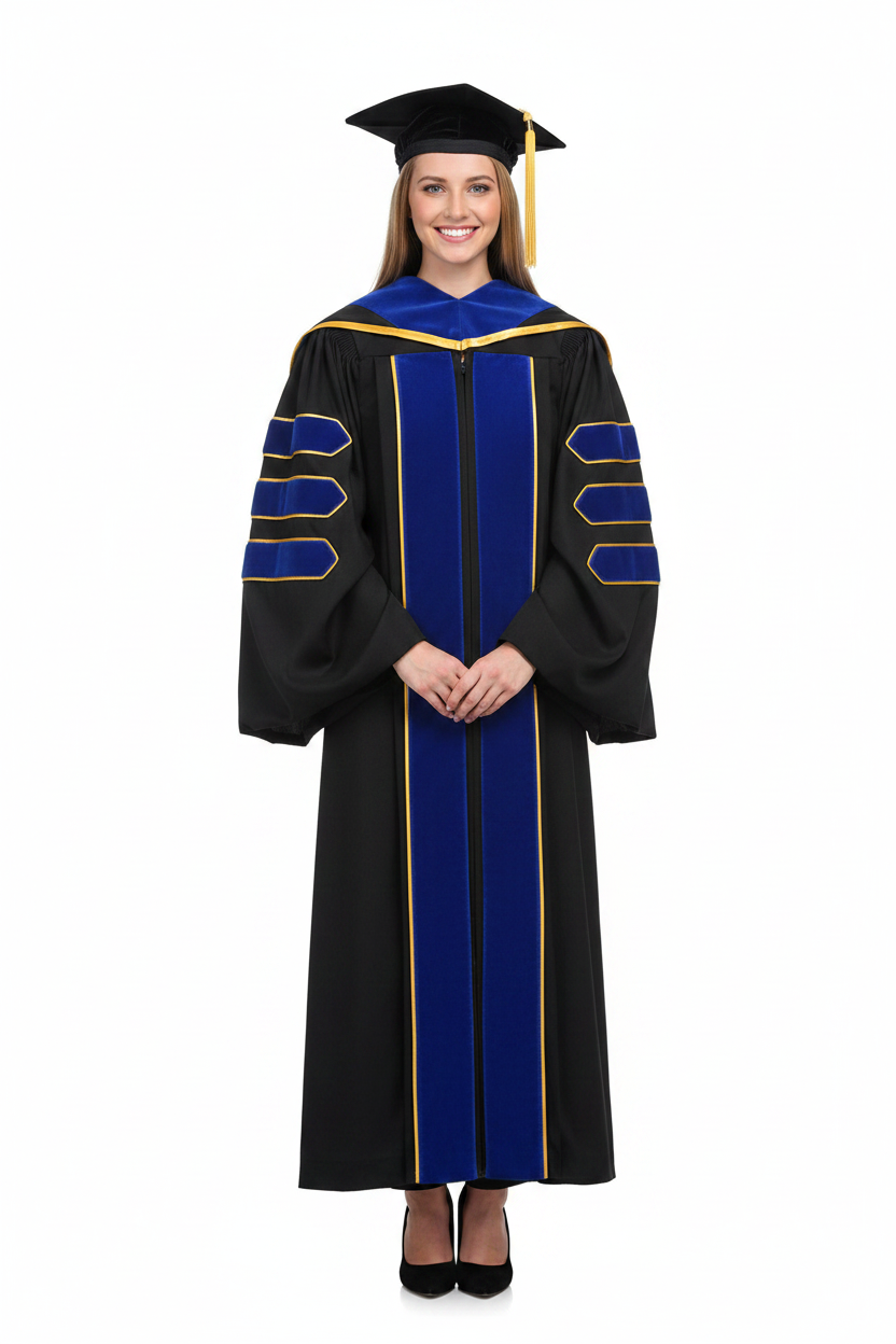 Deluxe PHD Tam Gown Hood Package