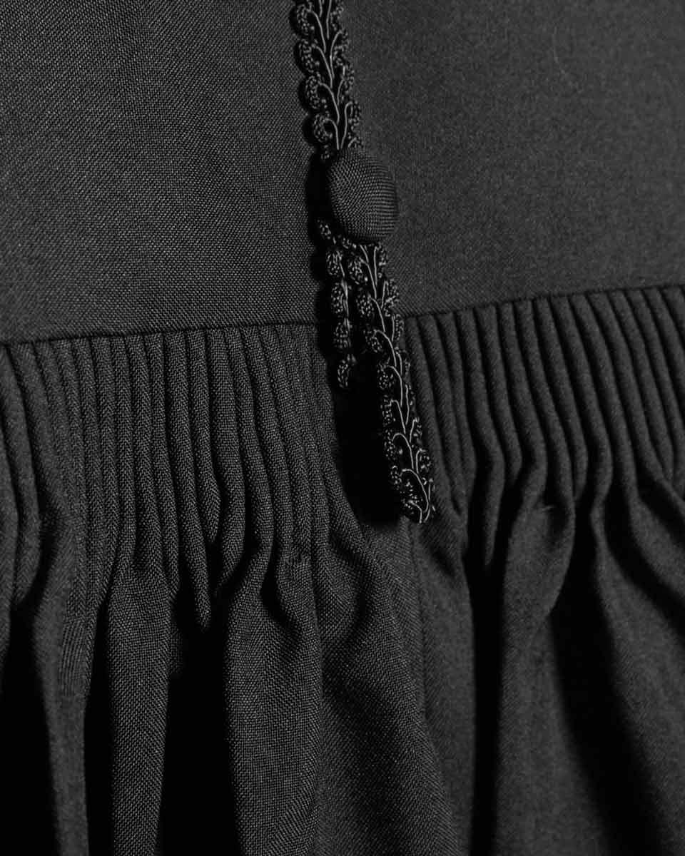 Deluxe Doctoral Academic Gown Only - PhD Blue with Gold Piping - Graduation Seller