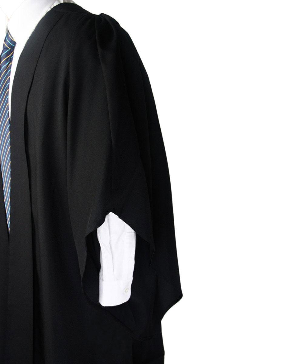 Deluxe Fluted Master Academic Gown & Mortarboard - Graduation Seller